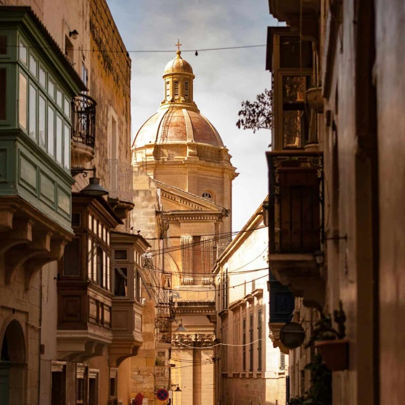 Church of St Anne, Santa Skolastika, Birgu, Malta