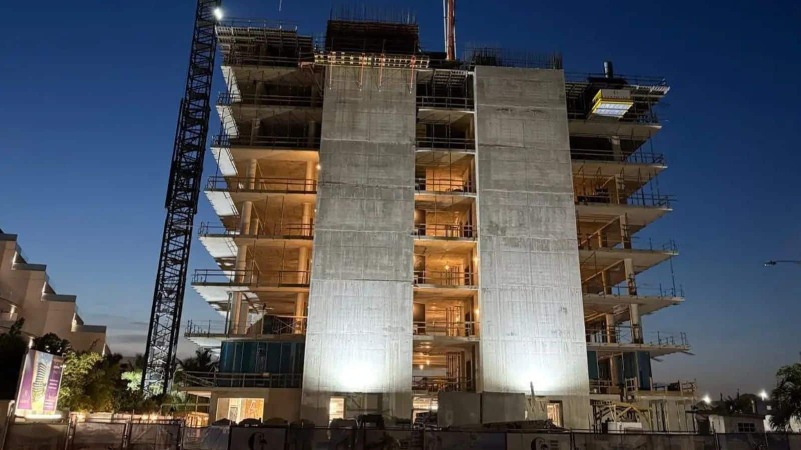 June 4_Night View June 4 Construction Update (Night View)