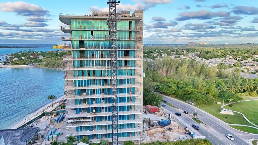 Nov 13 - Construction update Penthouses tower view