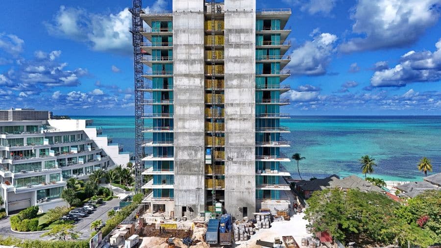 Nov 13 Construction Update - Tower to water view