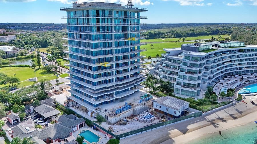 Nov 13 Construction - The Penthouses next to Goldwynn Resort